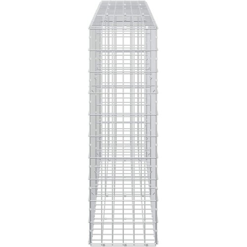  Gabion s žicom debljine 5 mm i mrežom 5x10 cm 250x30x100 cm Slike