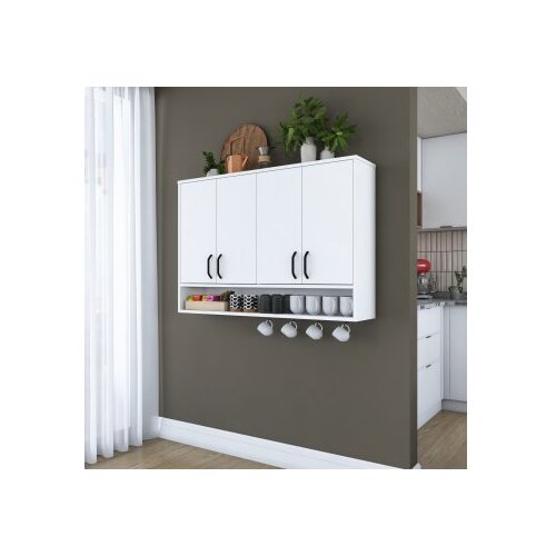 Hanah home Beli zidni ormar JE199 3812 Cene