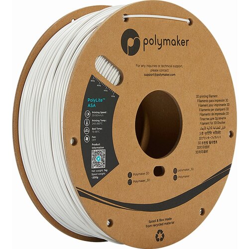 Polymaker polylite asa bela - 1,75 mm / 1000 g Cene