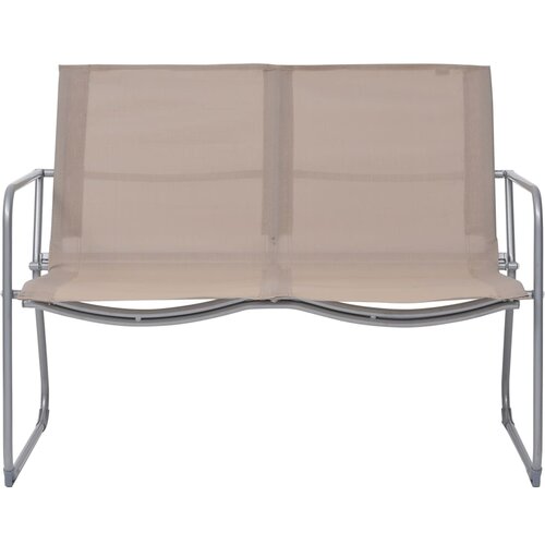Maison Chic Seti vrtnega pohištva - Vrtna garnitura - Vrtni pohištvo set 4-delna blago in jeklo taupe, (21819734) Cene