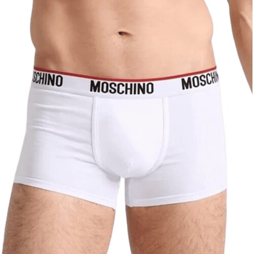 Moschino Set mu&amp;scaron;kih bokserica, 2 komada, Beli Slike