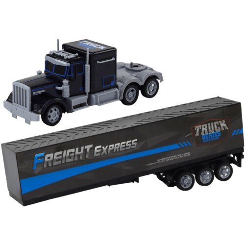 Lean Toys Tovornjak z daljinskim upravljalnikom RC daljinski upravljalnik sveti 27 MHZ modra Slike