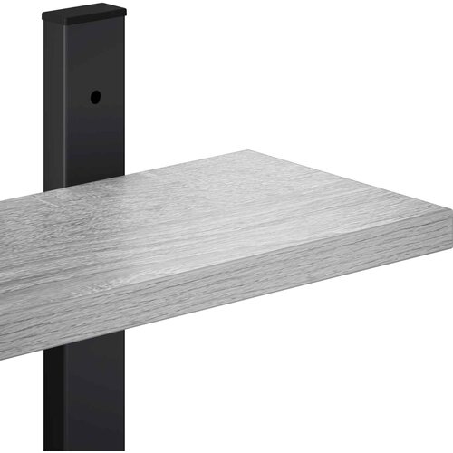  Polica na zidu Siva Sonoma 102 x 13.5 x 58 cm Konstruirano drvo Slike