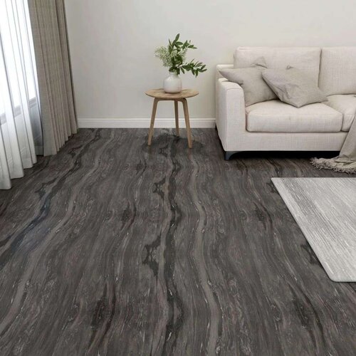 vidaXL samoljepljive podne obloge 20 kom PVC 1,86 m² tamnosive Cene