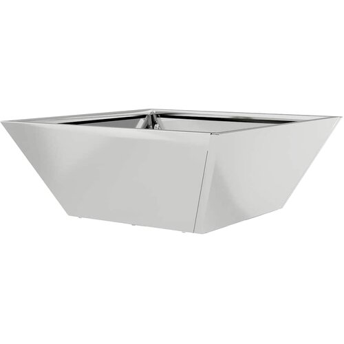  Vrtna saksija 5 pcs Srebrno 40 x 40 x 15 cm Cinkani čelik Slike