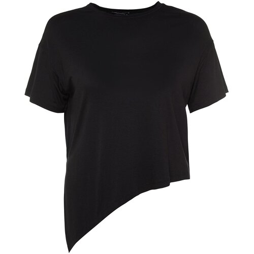 Trendyol Ženska bluza Tbbss23Af00033, Crna Cene