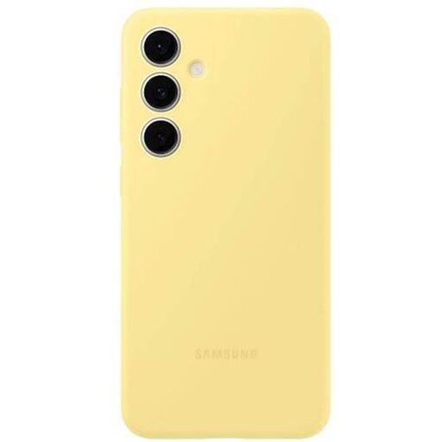 Samsung silikonski ovitek za Galaxy S24 FE, EF-PS721CYEGWW, rumena Cene