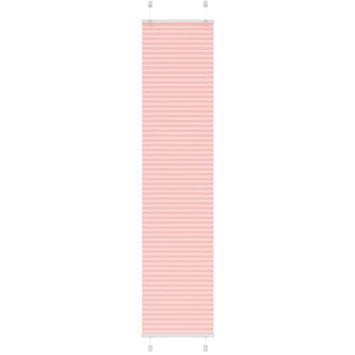 vidaXL Plisirana zavesa roza 50x200 cm širina blaga 49,4 cm poliester, (5000297232) Cene