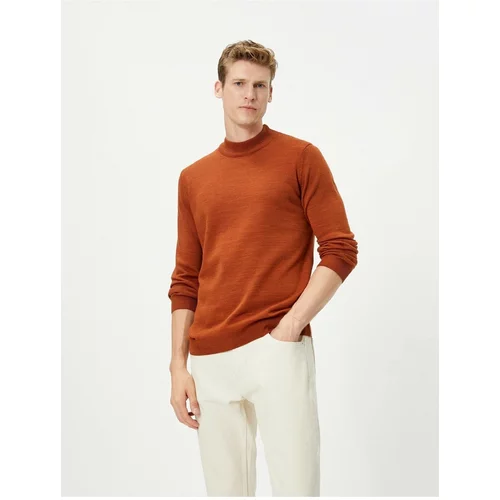 Koton Acrylic Knitwear Sweater Half Turtleneck