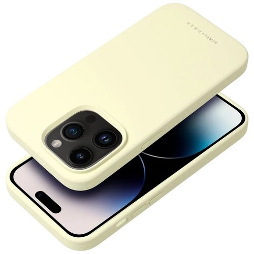 Roar Cloud-Skin maska za iPhone 14 Pro Svijetlo žuta Cijene
