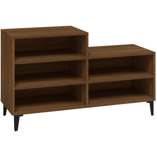 Maison Chic Omarica za obutev - Kopa za čevlje rjav hrast 102x36x60 cm inženirski les, (21777329) Slike