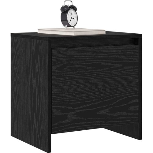  Noćni ormar Crni hrast 45 x 34 x 44,5 cm Konstruirano drvo Slike