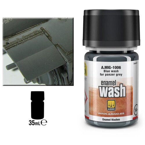 AMMO by MIG Jimenez wash blue for panzer grey (plavi wash za panzer grey) Cene