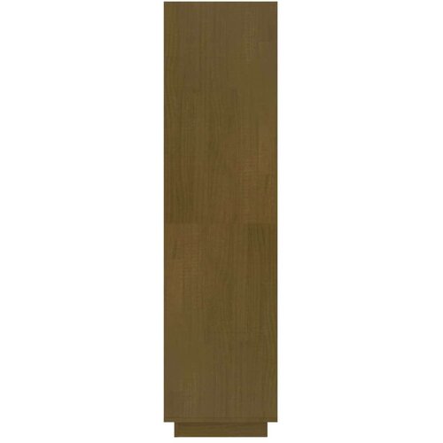  za knjige / pregrada boja meda 40x35x135 cm od borovine Slike