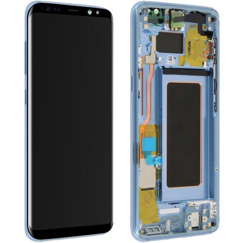 Samsung Originalna kompletna enota [Service Pack]: LCD zaslon na dotik str. Galaxy S8 - modra, (21208368) Slike