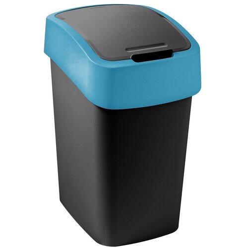 Curver Crna/plava plastična kanta za smeće za odvojeni otpad 9 l Flip Bin &ndash; Cijene