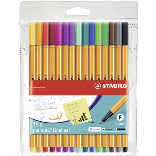 Stabilo fineliner point 88, plastično ohi&amp;scaron;je 6, (21656269) Slike