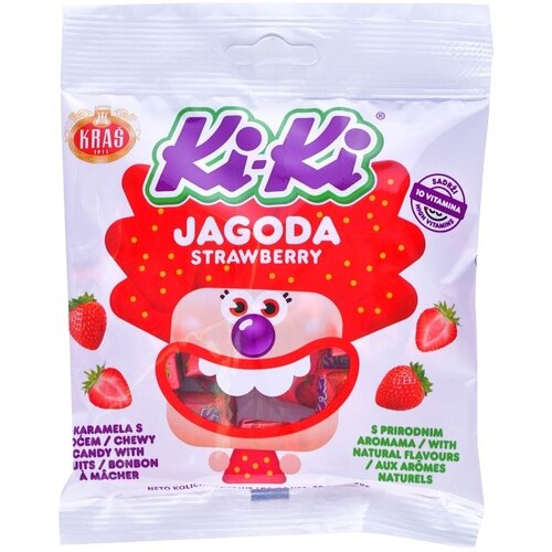 Kraš Bombone KRAŠ Kiki jagoda 100g Cene