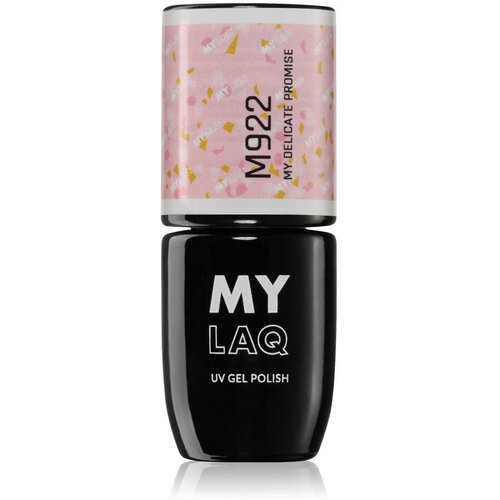 MYLAQ UV Gel Polish My Promise gel lak za nohte odtenek My Delicate Promise 5 ml Slike
