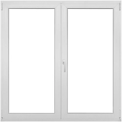 PVC prozor bez kvake (Š x V: 120 x 120 cm, DIN desno, Bijele boje)