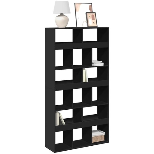  Regal za knjige crni 100 x 33 x 187,5 cm konstruirano drvo Cijene