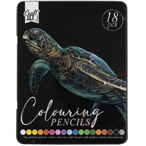 Olovke u boji Craft Sensations - 18 kom (olovke za bojanje u limenoj) KORI&amp;Scaron;TENO Slike