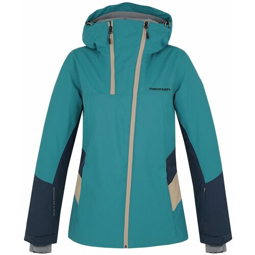 HANNAH dámská lyžařská nepromokavá bunda naomi tile blue/midnight navy Slike