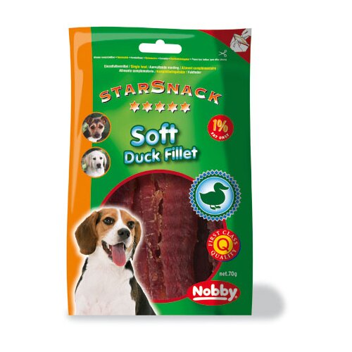 Nobby starsnack mehki račji fileji – 70 g Cene