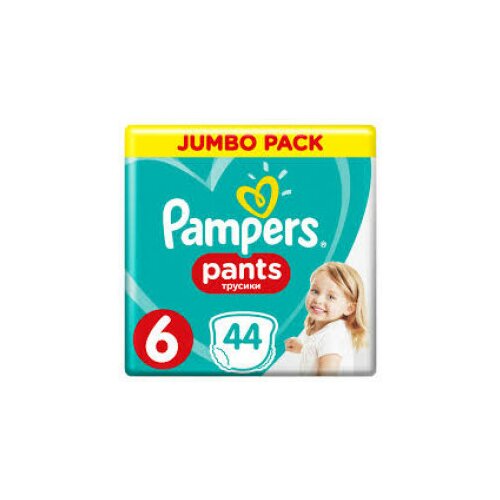 Pampers pelene za bebe Pants JP 6 Extra Large (44) Slike