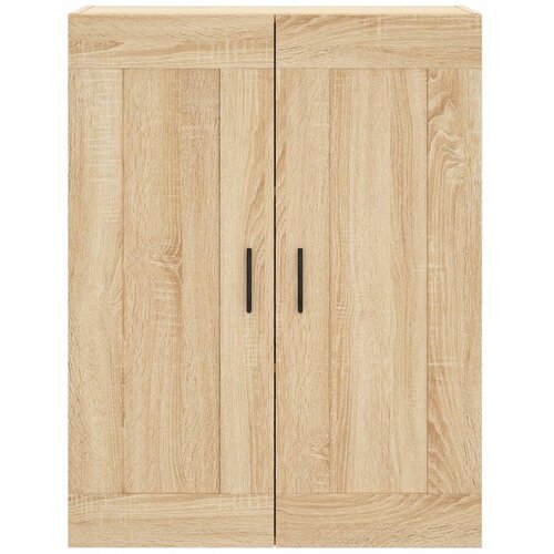  Visoka komoda hrasta sonome 69,5x34x180cm od konstruiranog drva Slike