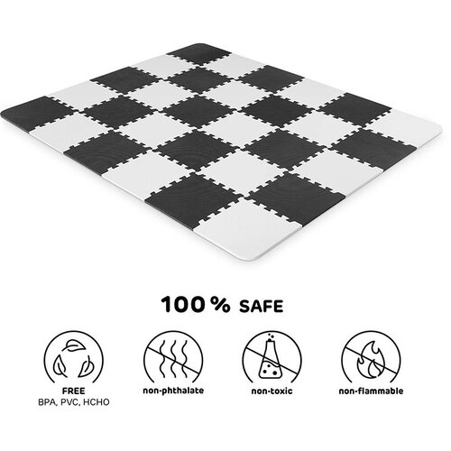 Kinderkraft LUNO puzzle - Crne Slike