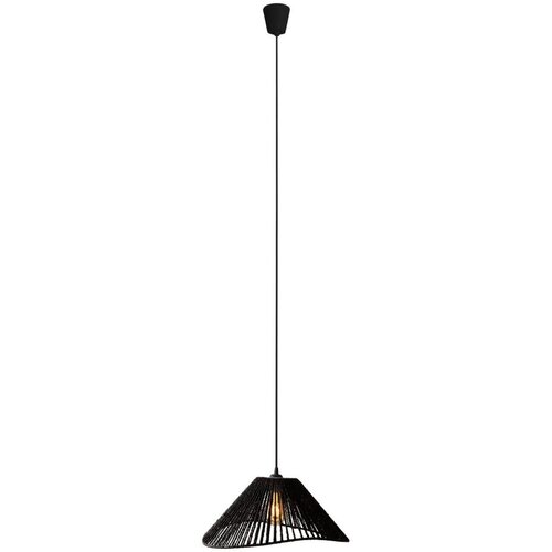 MAXLIGHT P0579 - Visilica na sajli AMALFI 1xE27/15W/230V prečnik 45 cm crna Cene