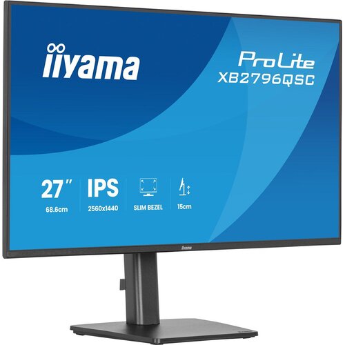 Iiyama ProLite XB2796QSC-B1 computer monitor 68.6 cm (27) 2560 x 1440 pixels Quad HD LED Black Cijene