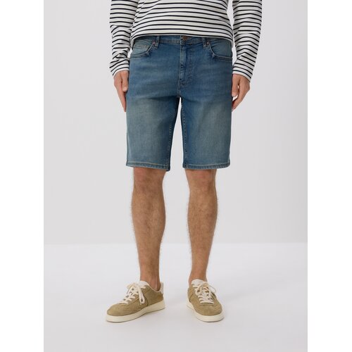 Reserved Slim fit kratke hlače od trapera - indigo jeans Cijene