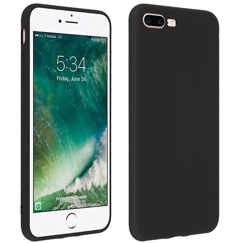 Forcell Ovitek za iPhone 7 Plus, 8 Plus, soft touch ovitek, silikonski ovitek &amp;ndash; ?rn, (20516800) Slike