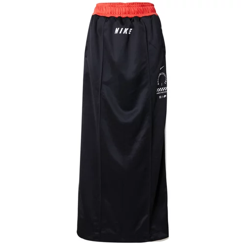 Nike Sportswear Suknja svijetlocrvena / crna / bijela