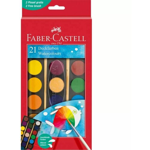 Faber-castell vodene boje/ set 1/21 125021 Slike