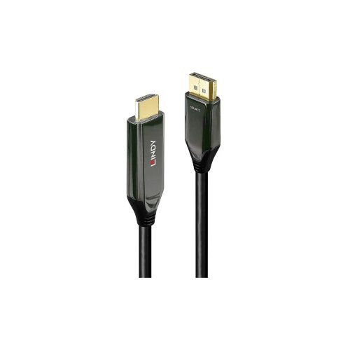 Lindy DisplayPort / HDMI adapterski kabel DisplayPort utikač, HDMI A utikač 2.00 m crna 40931 DisplayPort kabel Cijene