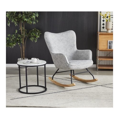 Arti Fotelja za ljuljanje Leo Siva 690x550x940mm ( 775-464 ) Cene