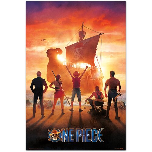 Grupo PLAKAT EN PIECE NETFLIX - STRAW HAT PIRATES, (20837752) Cene