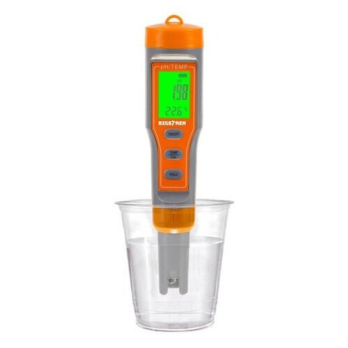  Bigstreen 23534-Digitalni pH metar za vodu s ATC i termometrom &amp;ndash; precizni tester pH 0&amp;ndash;14 Slike