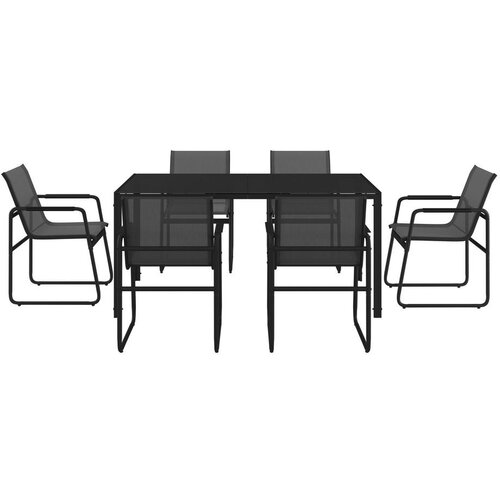 Modern Living vrtna garnitura tanja, siva, 7-Delno Slike