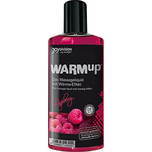 Joydivision Masažno olje WARMup Raspberry, 150 ml