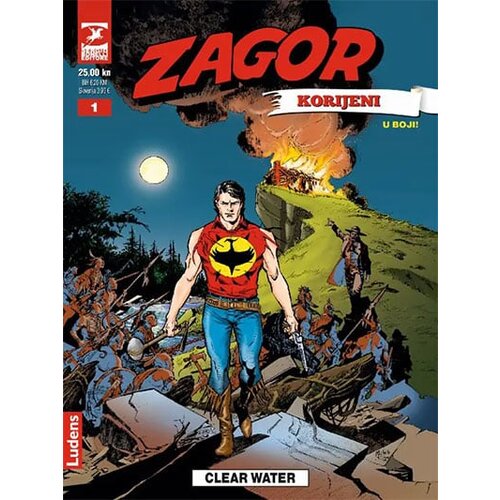 Ludens Moreno Buratini - Zagor korijeni 1 - Clear Water Slike