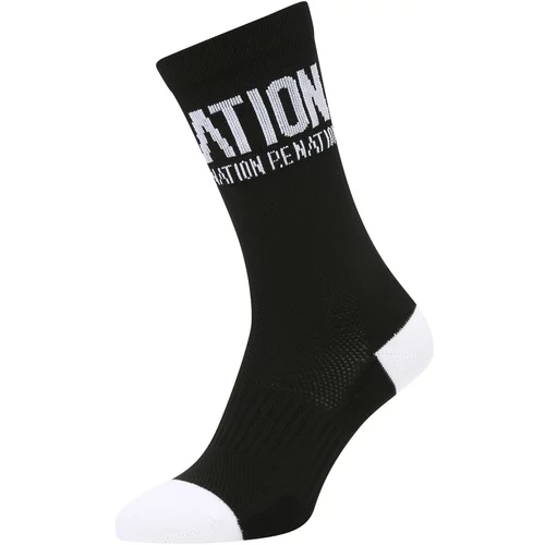 P.E Nation Športne nogavice črna / bela