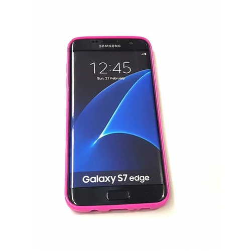  S silikonski ovitek Samsung Galaxy S7 Edge G935 pink