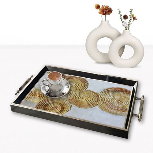 Aberto Design poslužavnik TPG9846 50 x 29 x 3,5 cm, &scaron;areni Cijene
