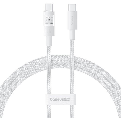 Baseus Gem USB C to USB C fast charging cable 1 m 100 W White Cijene