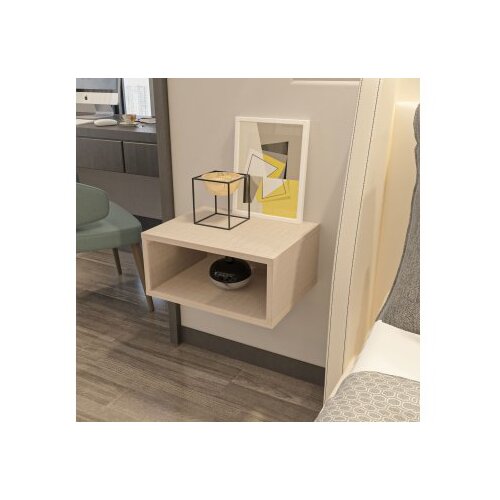 Hanah home noćni ormarić dora beige Slike