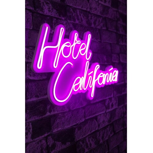 Wallity Zidna LED dekoracija Hotel California, IP67, 375 cm, 600 lm, 12V, Roze Slike
